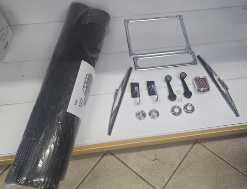 Kit tappeti gomma neri fiat - kit,