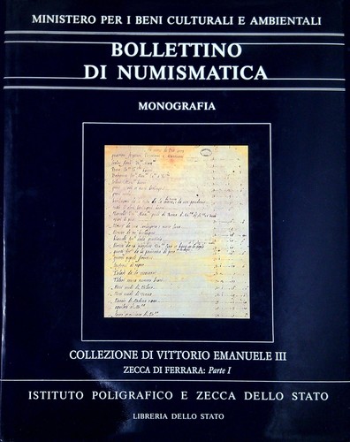 Bollettino numismatica - di,