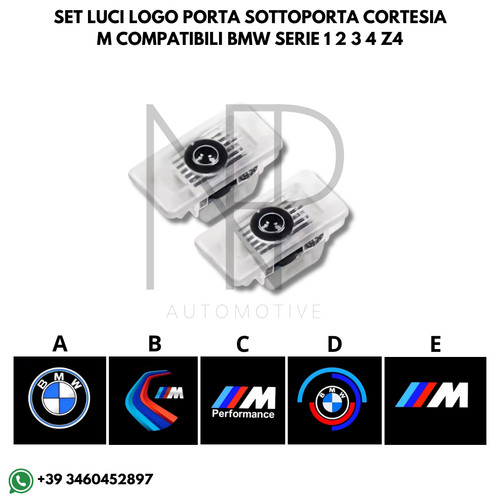 Set luci logo - logo, porta
