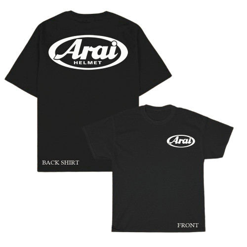 Shirt unisex logo casco - logo, arai