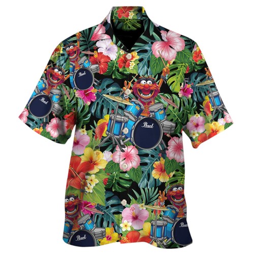 Animal the muppet drum - muppet, camicia