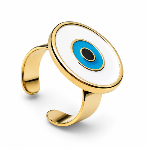 Anello malocchio regolabile - anello,
