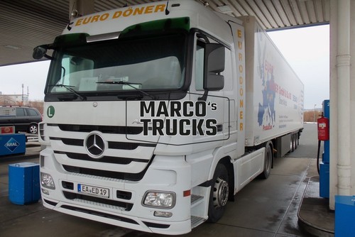 Foto camion mercedes benz - camion, mercedes-benz