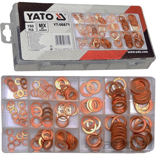 Yato set anelli tenuta - yato,