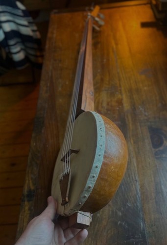 Banjo zucca menestrello fatto