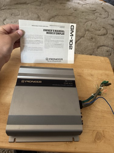 Pioneer 102 amplificatore - gm-102,