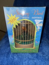 Sonic singing bird - singing, cage