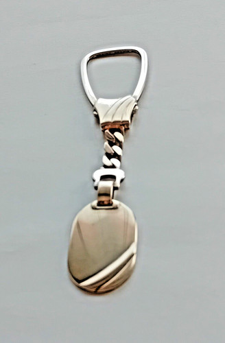 Portachiavi vintage argento - in,