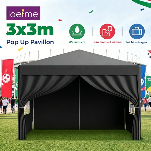 Gazebo 3x3 impermeabile - m,