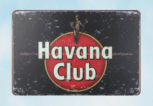 Insegna latta metallo havana - latta,