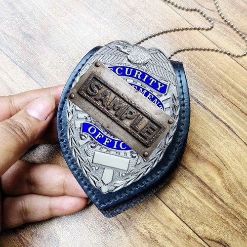 Cordino porta badge - , pelle