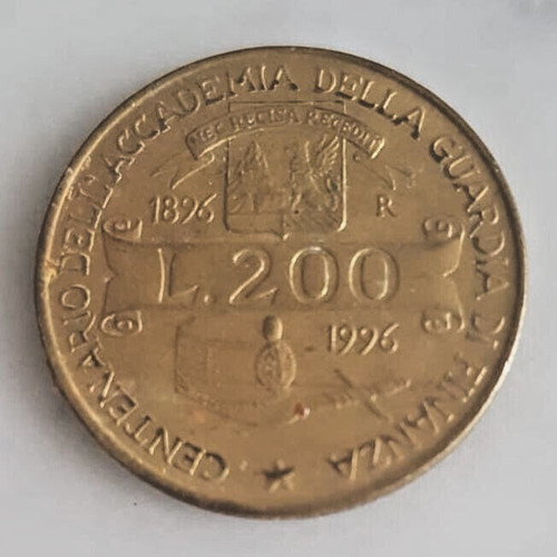 Moneta 200 lire centenario - lire,