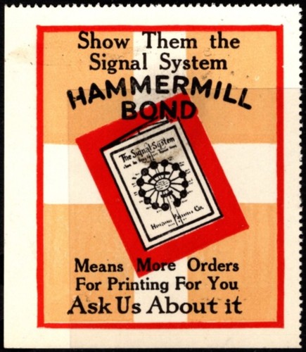 Vintage poster stamp - us,