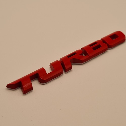 Adesivo turbo emblema - turbo, auto