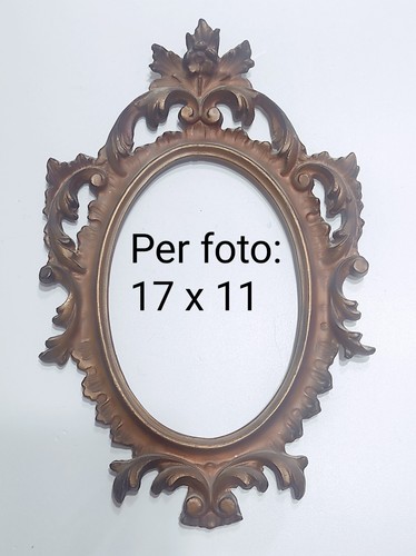 Cornice ovale stile antica - ovale,