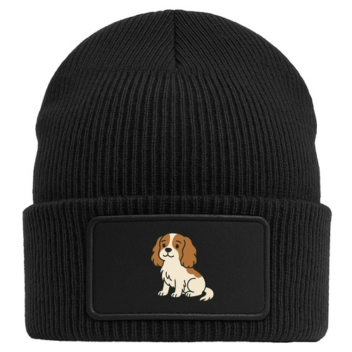 Berretto con patch cavalier - berretto,