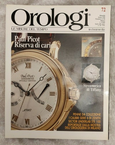 Rivista orologi misure - orologi, le