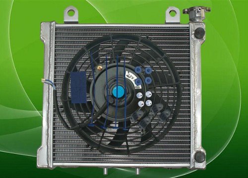 Alu radiator fan for - radiator,