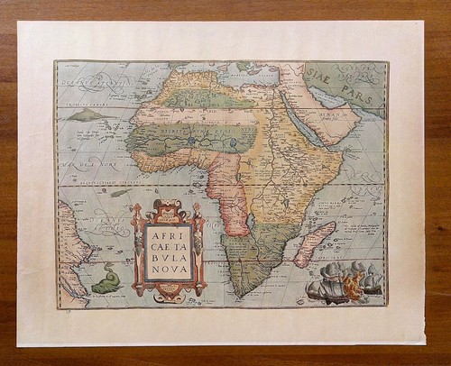 Mappa africae tabula - tabula, nova