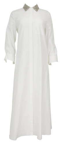 Abito maxi camicia twp jennys - camicia,