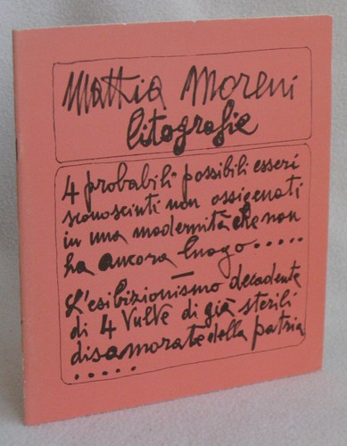 Mattia moreni litografie - mattia,