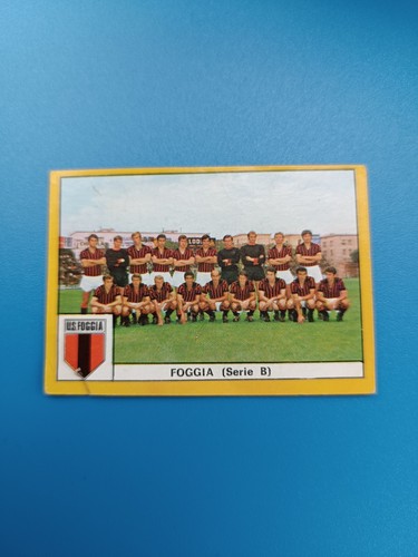 Figurina squadra foggia album - squadra,