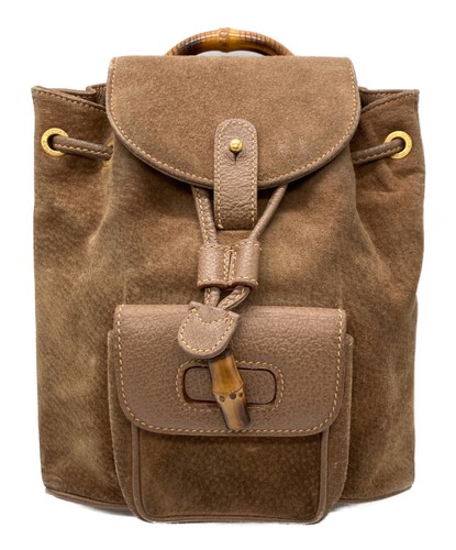 Gucci zaino bambù tela - gucci,