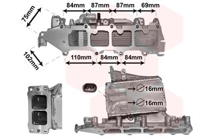 Intercooler van wezel 58004361 - van,