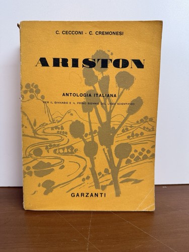 Libro antologia italiana - libro,