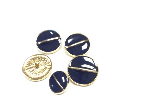 Bottone gioiello ottone oro - bottone,