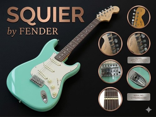 Squier fender affinity surf - squier,