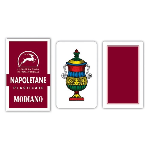 Carte napoletane bordeaux n - bordeaux, f/n