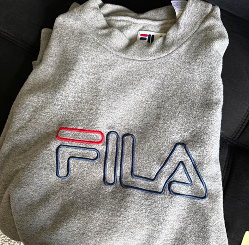 Fila felpa pullover girocollo - fila,