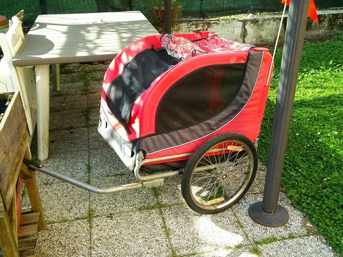 Calessino rimorchio per bici - /,