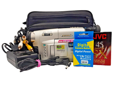 Panasonic vx27eg vhs pal - nv-vx27eg, vhs-c