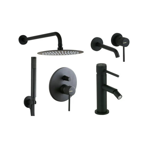 Set miscelatori lavabo muro - miscelatori, a