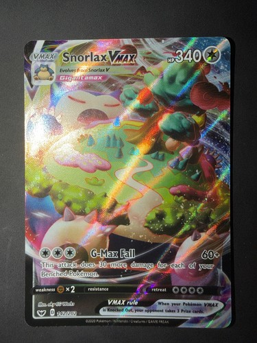 Snorlax vmax 142 202 - vmax, 142/202