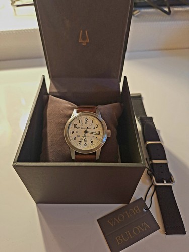 Bulova hack field watch - hack, 96a246