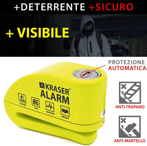 Lucchetto antifurto moto - antifurto,
