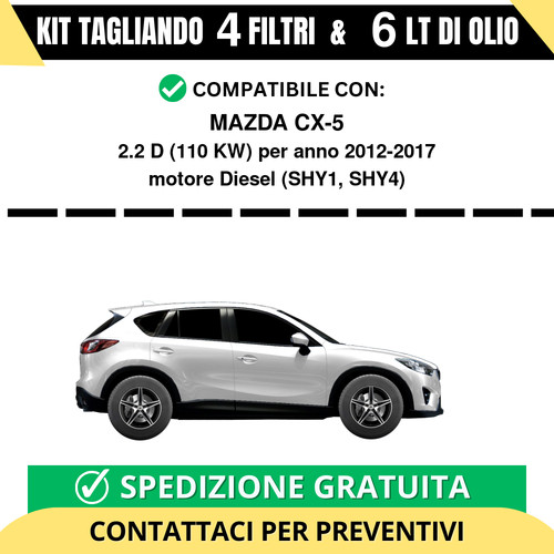 Tagliando per mazda - mazda, 2.2