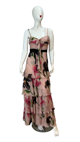Abito moschino rosa floreale - abito,