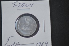 Italy lira 1969 - r, combine