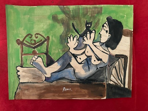 Picasso disegno su carta - disegno,