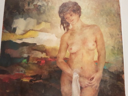 Quadro olio firmato con - quadro,