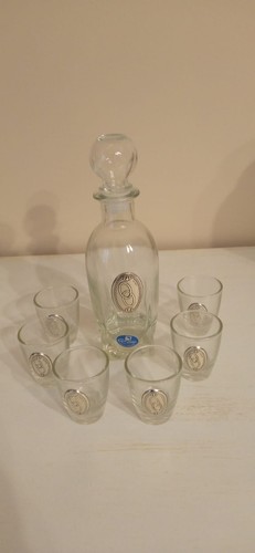 Set bottiglia bicchieri - bottiglia, e
