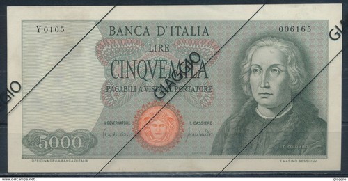 Italia 5000 lire - -, c