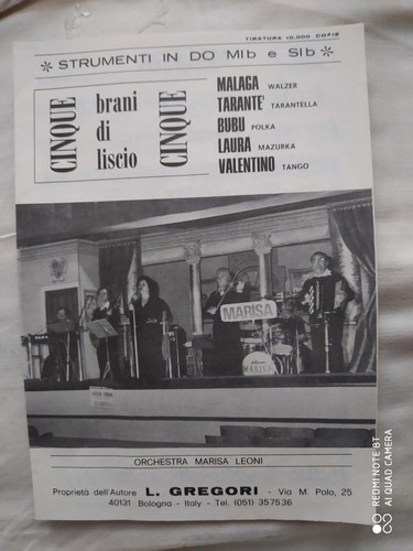 Orchestra marisa leoni 5 - leoni, "5