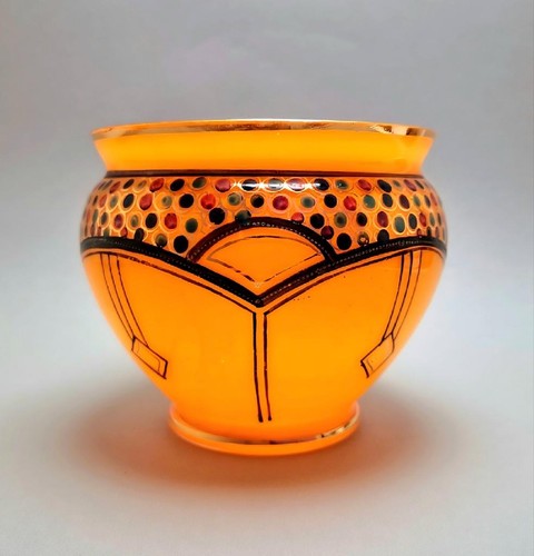 Vaso vetro artistico - in,