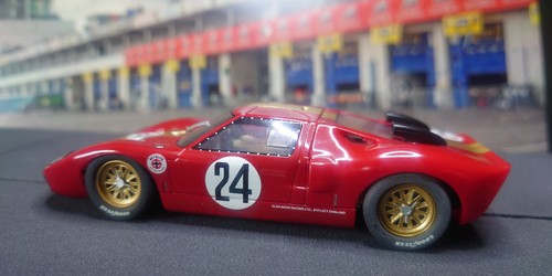 Slot ford gt40 24 - #24, rosso