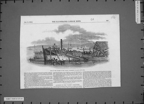 Old antique print 1850 scene - old,